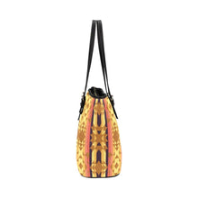 Load image into Gallery viewer, Infinite Sunset Leather Tote Bag/Large (Model 1640) bag e-joyer 
