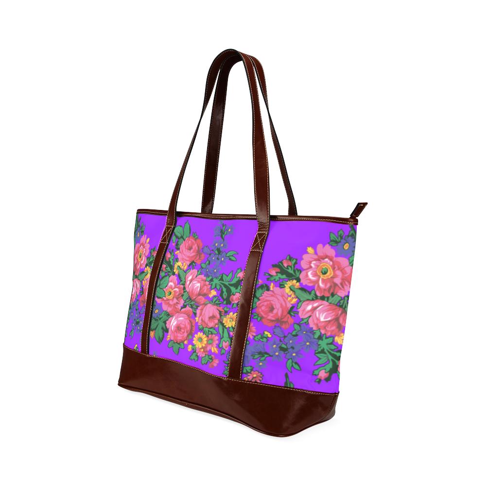 Kokum's Revenge-Lilac Tote Handbag (Model 1642) Tote Handbags (1642) e-joyer 