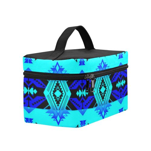 Soveriegn Nation Midnight Cosmetic Bag/Large (Model 1658) Cosmetic Bag e-joyer 