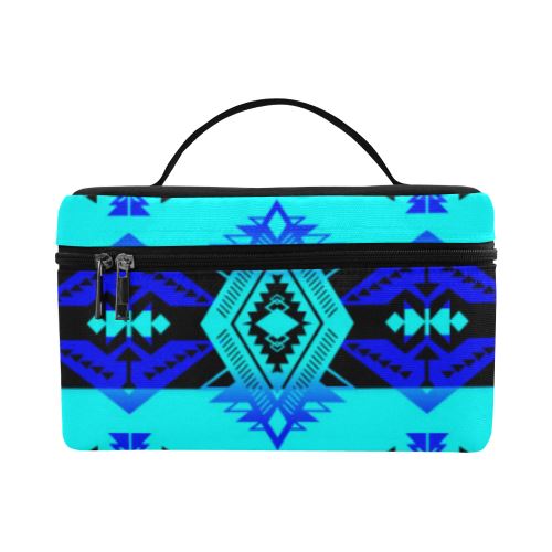 Soveriegn Nation Midnight Cosmetic Bag/Large (Model 1658) Cosmetic Bag e-joyer 