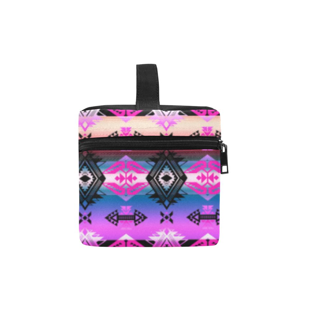 Soveriegn Nation Skies Cosmetic Bag/Large (Model 1658) Cosmetic Bag e-joyer 