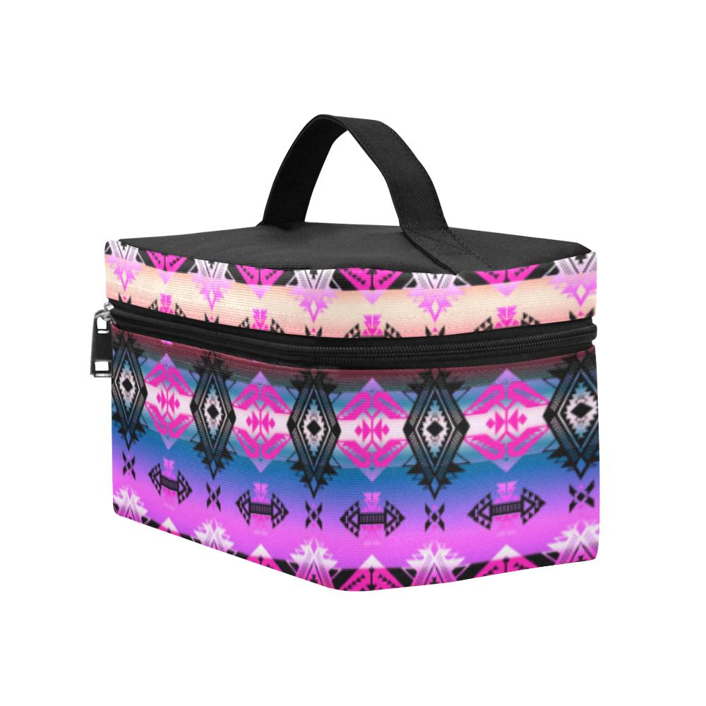 Soveriegn Nation Skies Cosmetic Bag/Large (Model 1658) Cosmetic Bag e-joyer 