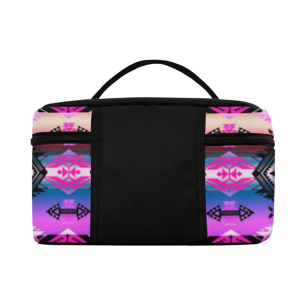 Soveriegn Nation Skies Cosmetic Bag/Large (Model 1658) Cosmetic Bag e-joyer 