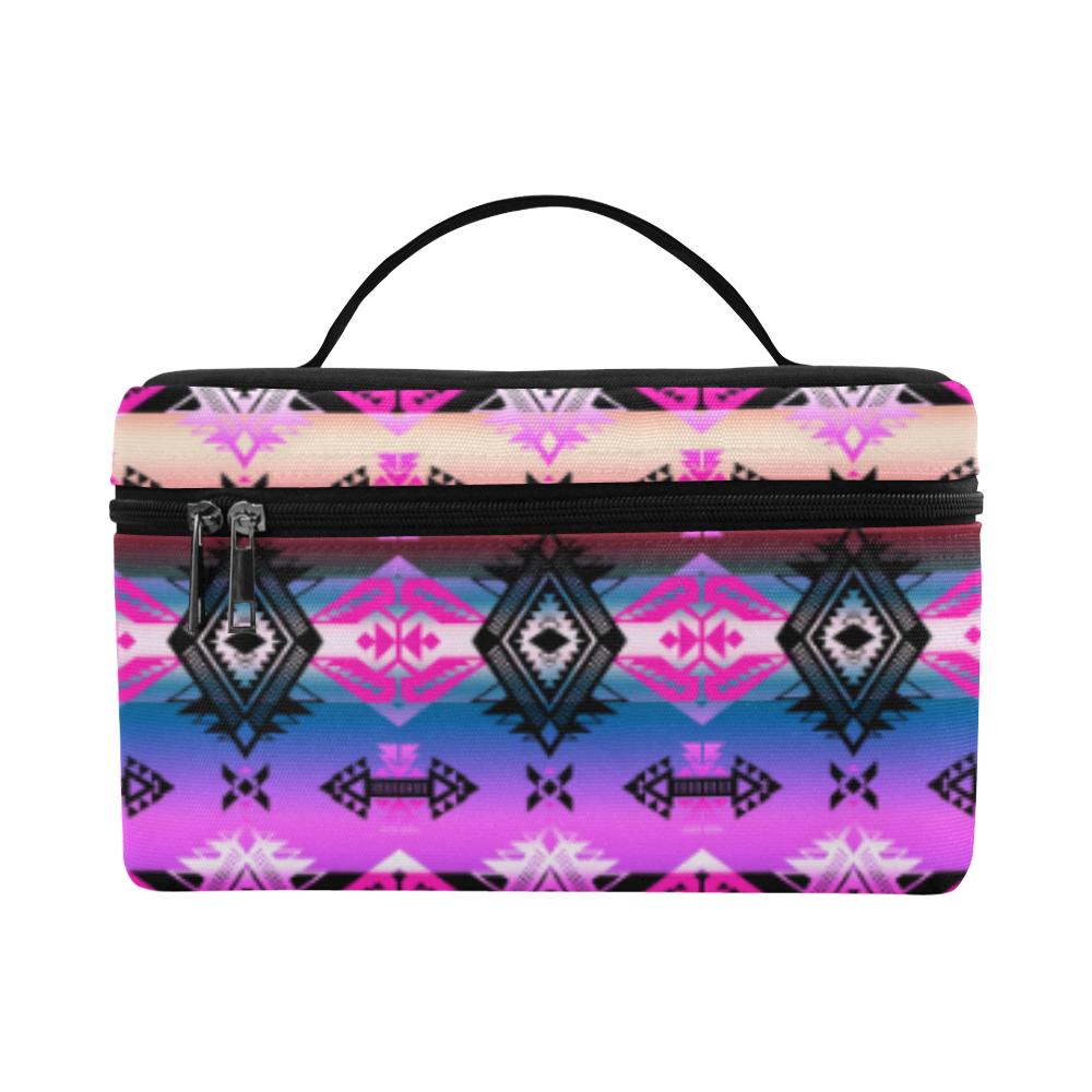 Soveriegn Nation Skies Cosmetic Bag/Large (Model 1658) Cosmetic Bag e-joyer 